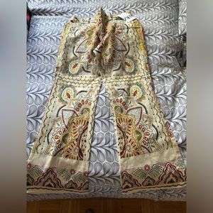 ZARA multi-color linen pants - Brand New